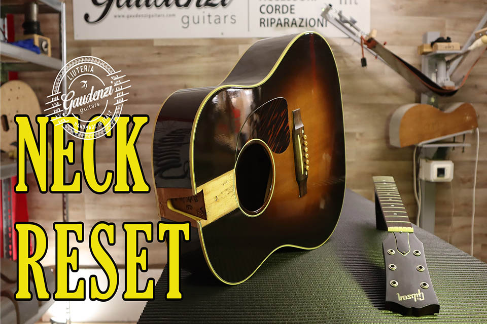 Neck Reset alla Gibson J45